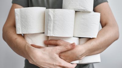 Absatz von Toilettenpapier fast doppelt so hoch wie vor Corona-Krise