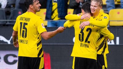 Jugend forsch: Borussia Dortmund feiert Haaland und Reyna