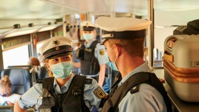 Polizeigewerkschaft GdP beklagt „Gereiztheit“ in Corona-Pandemie