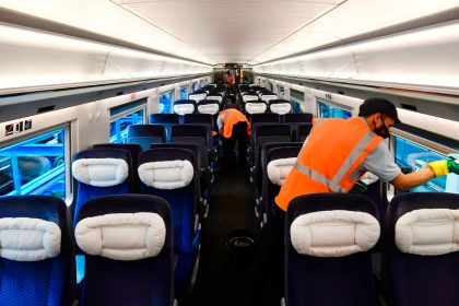 Deutsche Bahn verstärkt ab Montag Kontrolle der Maskenpflicht in ihren Zügen