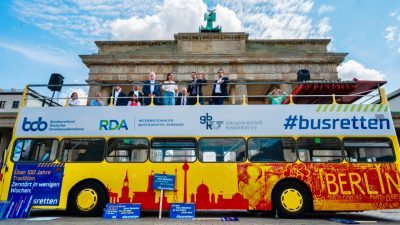 Reisebus-Branche erhält Corona-Hilfen in Höhe von 80 Millionen Euro