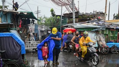 Phillippinen: Mindestens vier Tote durch Taifun – starke Winde und heftige bis sintflutartige Regenfälle