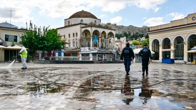 Griechenland: Nächtliche Ausgangssperre – Rausgehen nur noch mit Genehmigung auf dem Handy