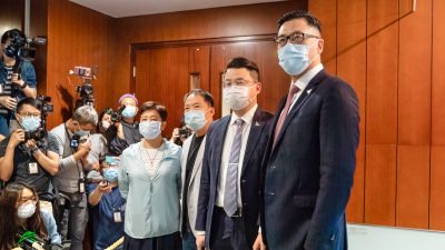 Internationale Empörung über Ausschluss von pro-demokratischen Abgeordneten in Hongkong