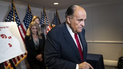 Giuliani: Parlamente in Georgia, Arizona und Michigan könnten in Wahlmänner-Wahl eingreifen