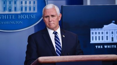 US-Vizepräsident Pence lässt sich öffentlich gegen Corona impfen