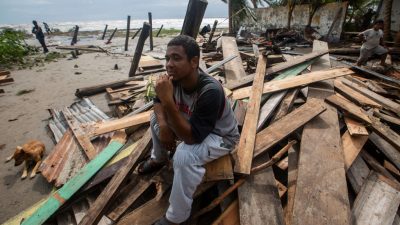 Hurrikan der höchsten Stufe 5 nähert sich mittelamerikanischer Küste