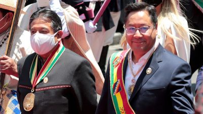 Boliviens neuer sozialistischer Präsident Arce vereidigt