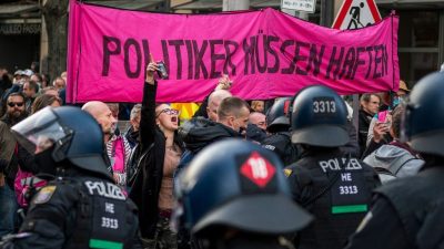 Polizei verbietet Demonstration gegen Corona-Maßnahmen am 30. Dezember