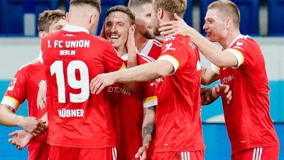 Kruse führt Union Berlin zum 3:1-Sieg in Hoffenheim