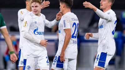 Schalker B-Elf müht sich zum 4:1 gegen Schweinfurt