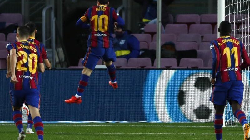 Zwei Messi-Tore beim Sieg von Barcelona gegen Betis Sevilla