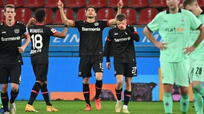 Spektakel in der BayArena: Leverkusen bezwingt Gladbach