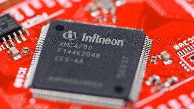 Infineon rechnet bis Anfang 2022 mit Computerchip-Engpässen