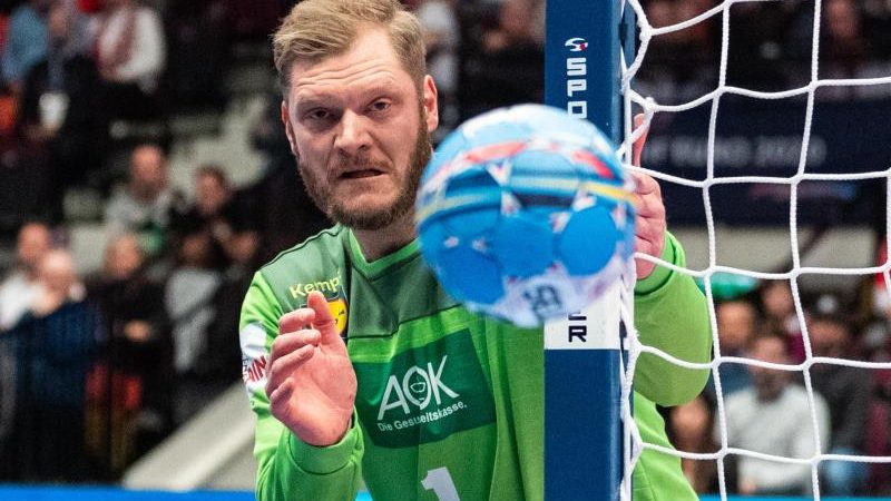 Handball-Torhüter Bitter positiv auf Corona getestet