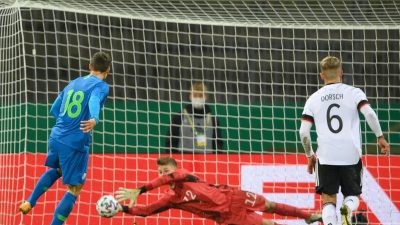 Deutsche U21 nur mit Remis gegen Slowenien