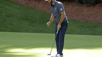 Golfstar Johnson holt sich seinen ersten Masters-Titel