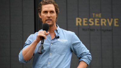Matthew McConaughey schließt politische Karriere nicht aus