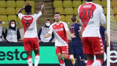 PSG-Siegesserie endet in Monaco – Volland führt AS zum Sieg