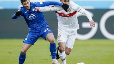 Angeschlagene Hoffenheimer Unentschieden gegen VfB