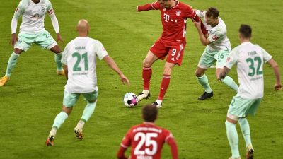 FC Bayern nur Remis zum Flick-Jubiläum gegen Bremen