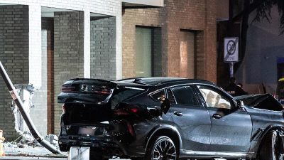 Tödlicher Unfall mit SUV auf Frankfurter Gehweg