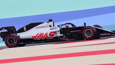 Bahrain-Rennen unterbrochen nach Feuerunfall von Grosjean