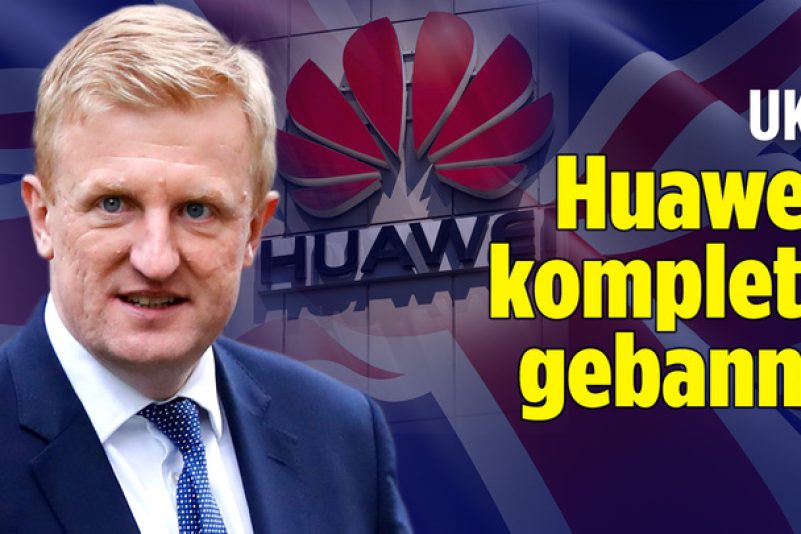 UK: Huawei fliegt aus 5G-Netz raus | USA: 2 weitere chinesische Firmen auf schwarzer Liste