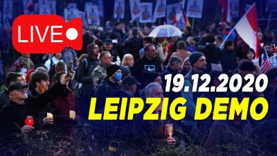 Polizei ging gegen Querdenker-Demo in Leipzig vor