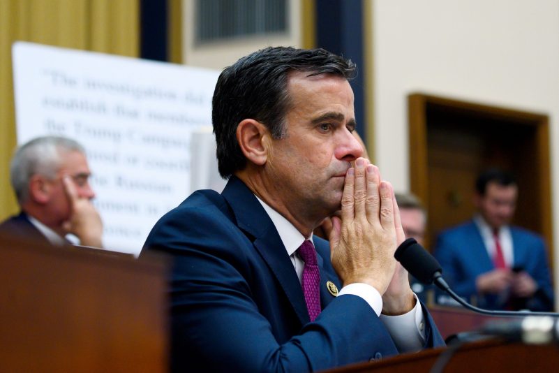 US-Geheimdienstchef Ratcliffe: China versuchte, die US-Wahlen 2020 zu beeinflussen