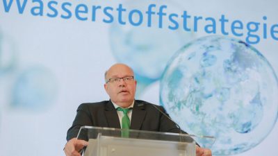 Altmaier übergibt an Siemens den ersten Förderbescheid für Wasserstoff-Projekt