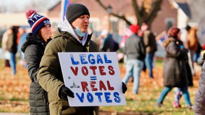 USA: Medien veröffentlichen Wahlergebnisse eine Woche vor der Wahl
