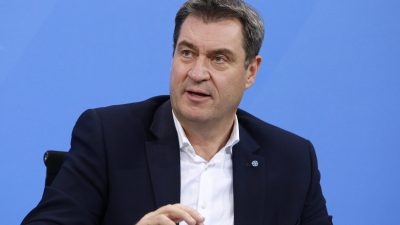 CSU-Chef Söder dringt auf „kompletten Lockdown“