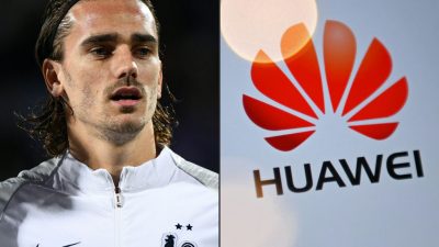 Fußballstar kündigt Vertrag mit Huawei wegen Gesichtserkennungs-Software