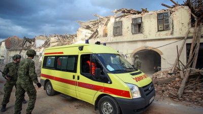 Nachbeben in Kroatien – Bürgermeister: „Die Stadt ist eine einzige Ruine“