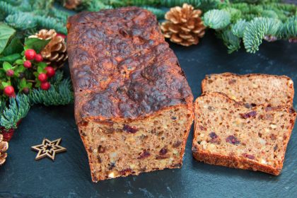 Weihnachtliche Kartoffel: Früchte-Brot und Lebkuchen mit Kolumbus’ Superfrucht