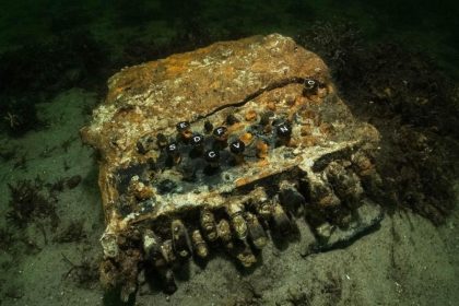 Enigma-Chiffriermaschine auf dem Grund der Ostsee gefunden