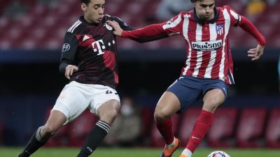 Bayern München ungeschlagen – Spätes 1:1 bei Atlético