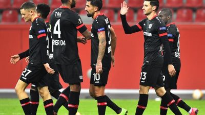 Nach «Ehrenrunde» zählt für Leverkusen nur der Gruppensieg
