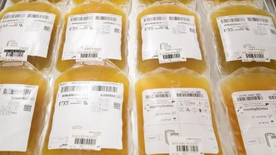Studie: Blutplasma für Covid-19-Patienten „kein Wundermittel“