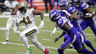 Kamara stellt bei New-Orleans-Sieg NFL-Uralt-Rekord ein