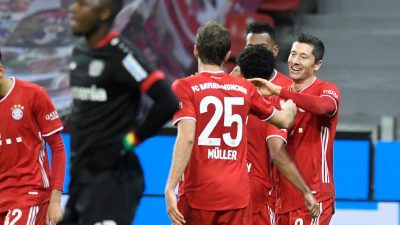 Stressprogramm im Titelkampf: Endet mal die Bayern-Serie?