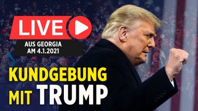 Trump hält Rede in Georgia zur Senatoren-Stichwahl