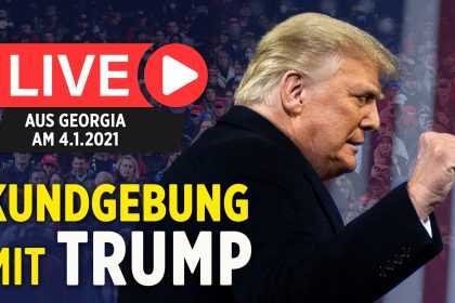 Trump hält Rede in Georgia zur Senatoren-Stichwahl