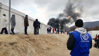 EU will 3,5 Millionen Euro für Migranten in Bosnien bereitstellen