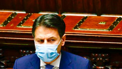 Italienischer Senat entscheidet über Zukunft der Regierung Contes