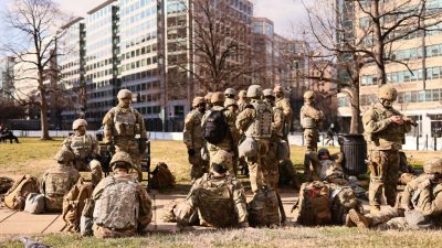 Tausende von Truppen der Nationalgarde bleiben bis März in Washington