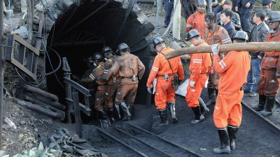 Leichen von neun weiteren Bergarbeitern nach Grubenunglück in China gefunden