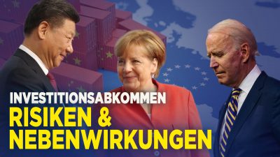 Merkels Geschenk an Peking, Korb für Biden