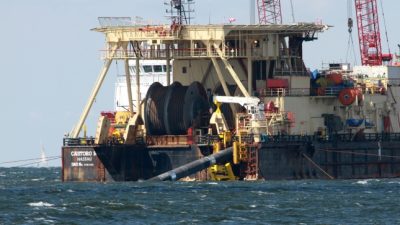 Verlegearbeiten fortgesetzt für umstrittene Ostsee-Pipeline Nord Stream 2